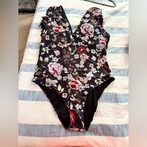 Floral One-Piece Swimsuit